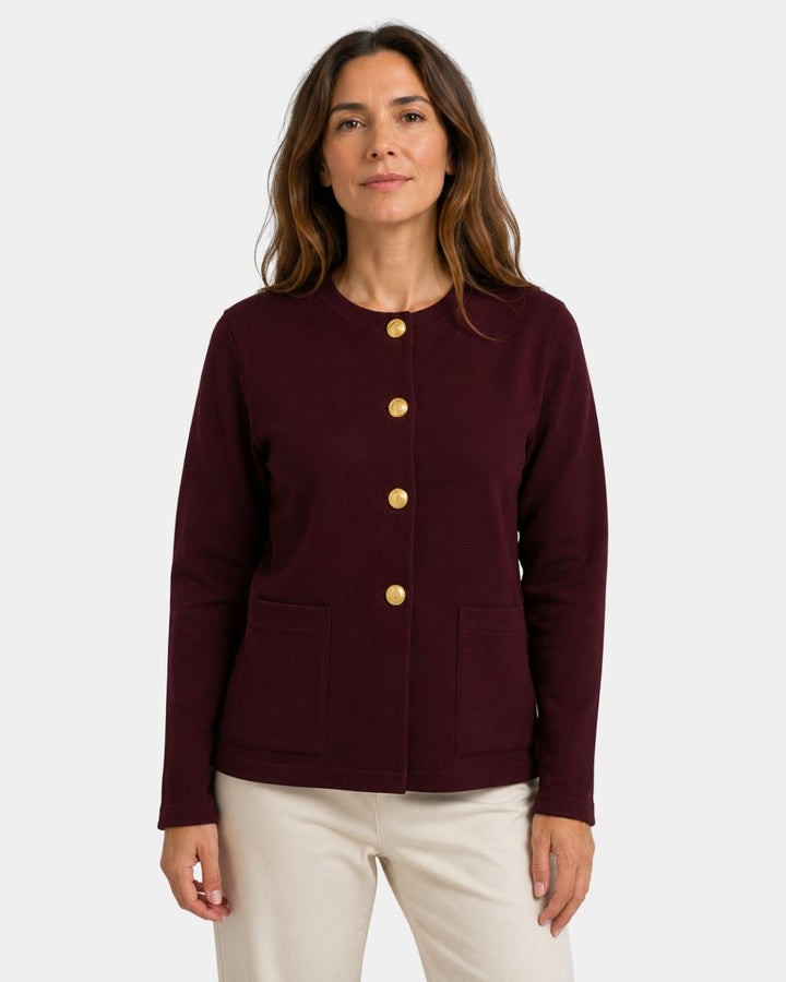 Anne | Cardigan en laine de mérinos