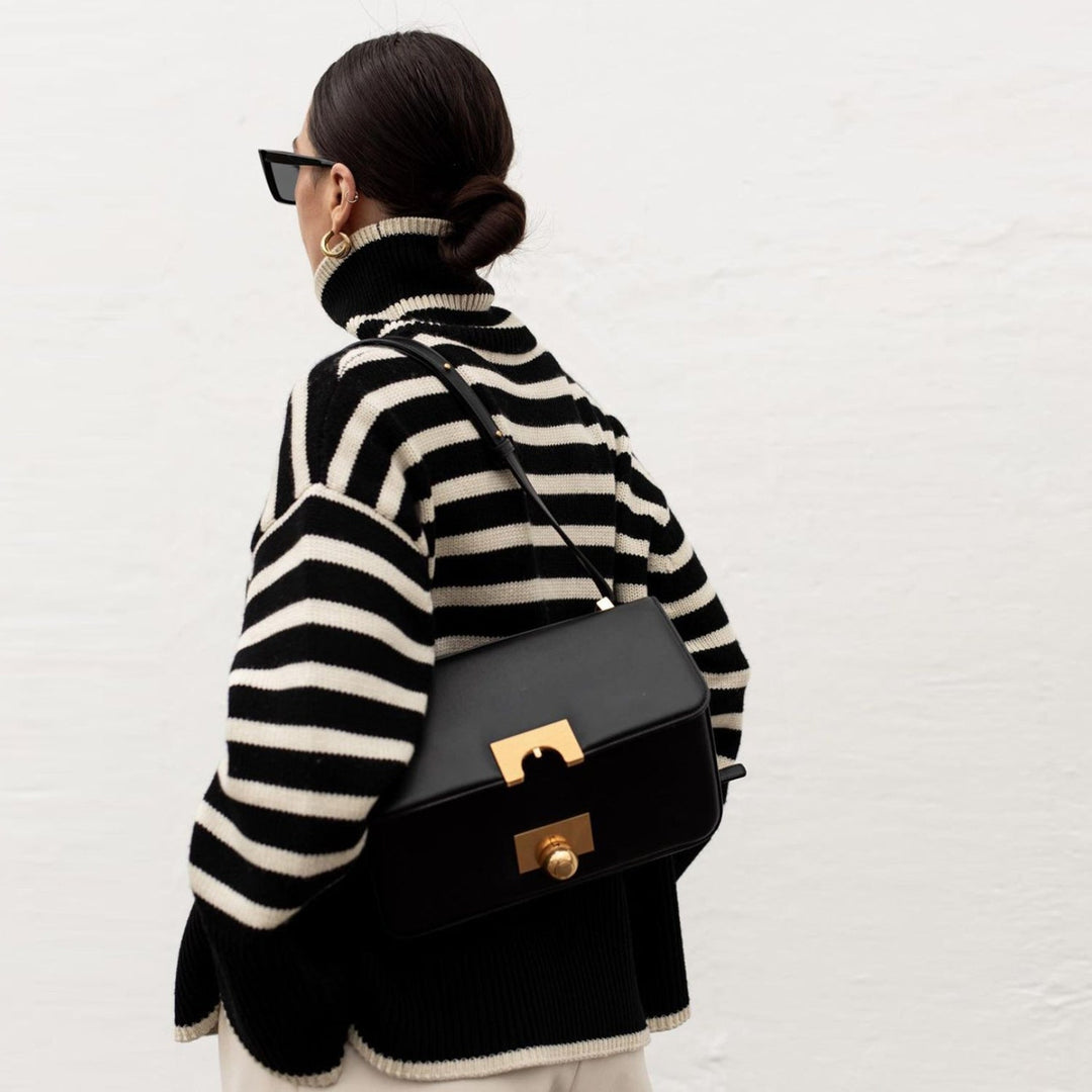 Éliane™ – Pull Rayé Chic et Décontracté