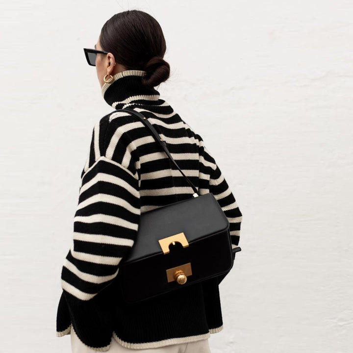 Éliane™ – Pull Rayé Chic et Décontracté