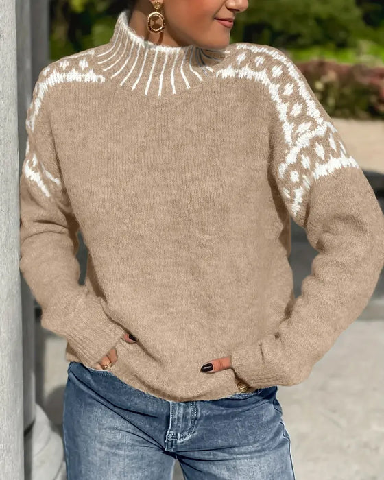 Mathilde™ — Pull Douillet au Style Nordique