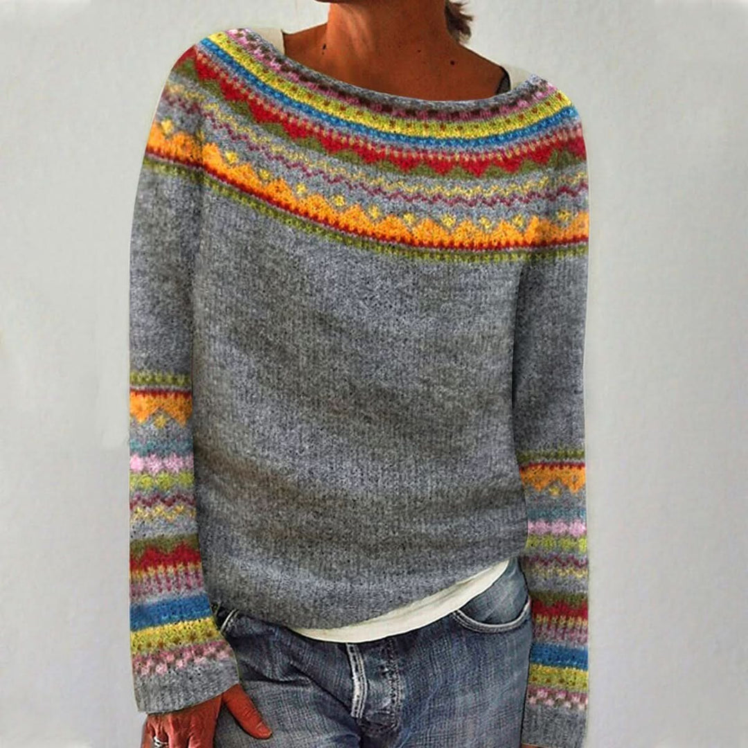 Apolline™ — Doux et Confortable Pull Hivernal Nordique