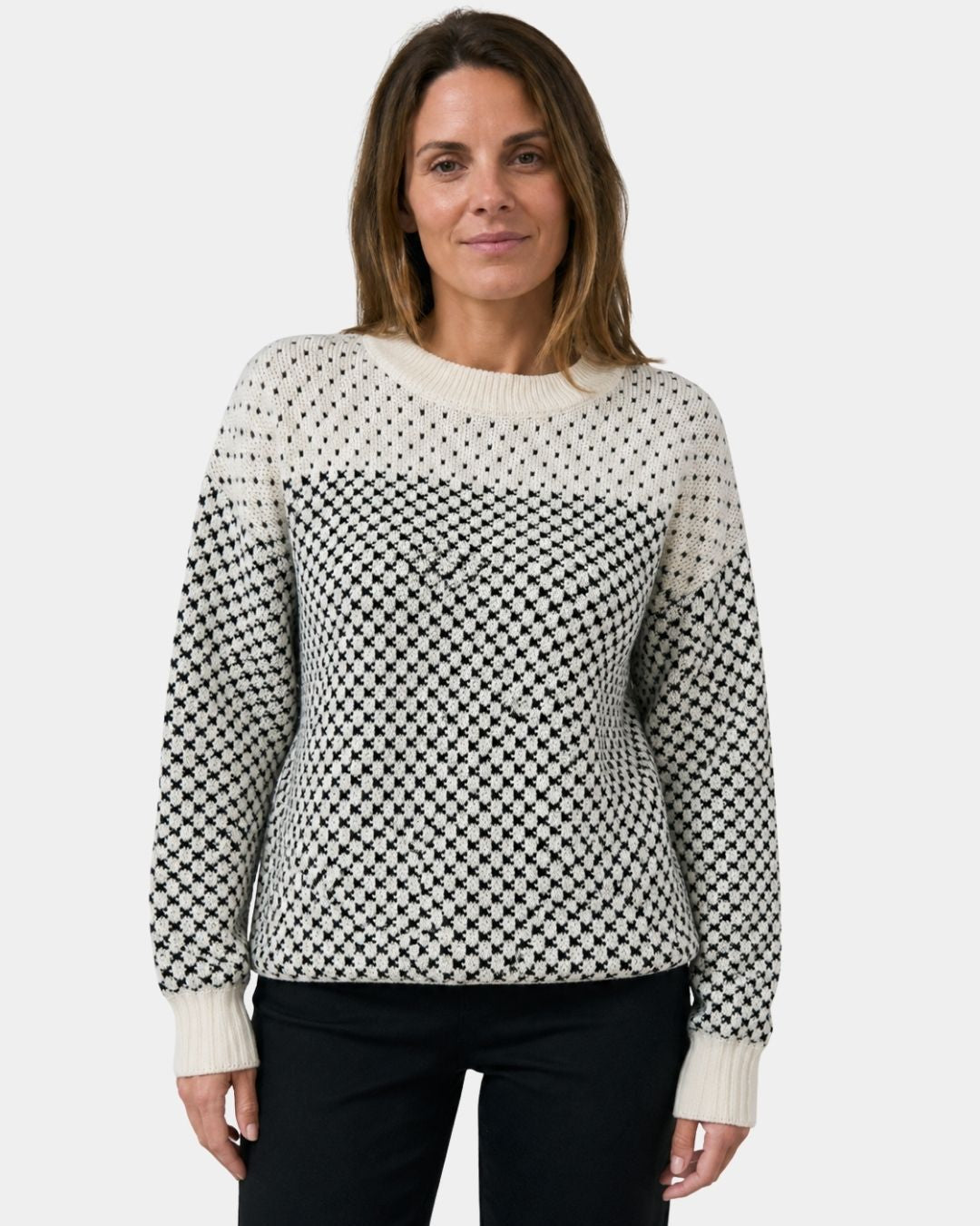 Rachael | Pull Color Block à Col Rond