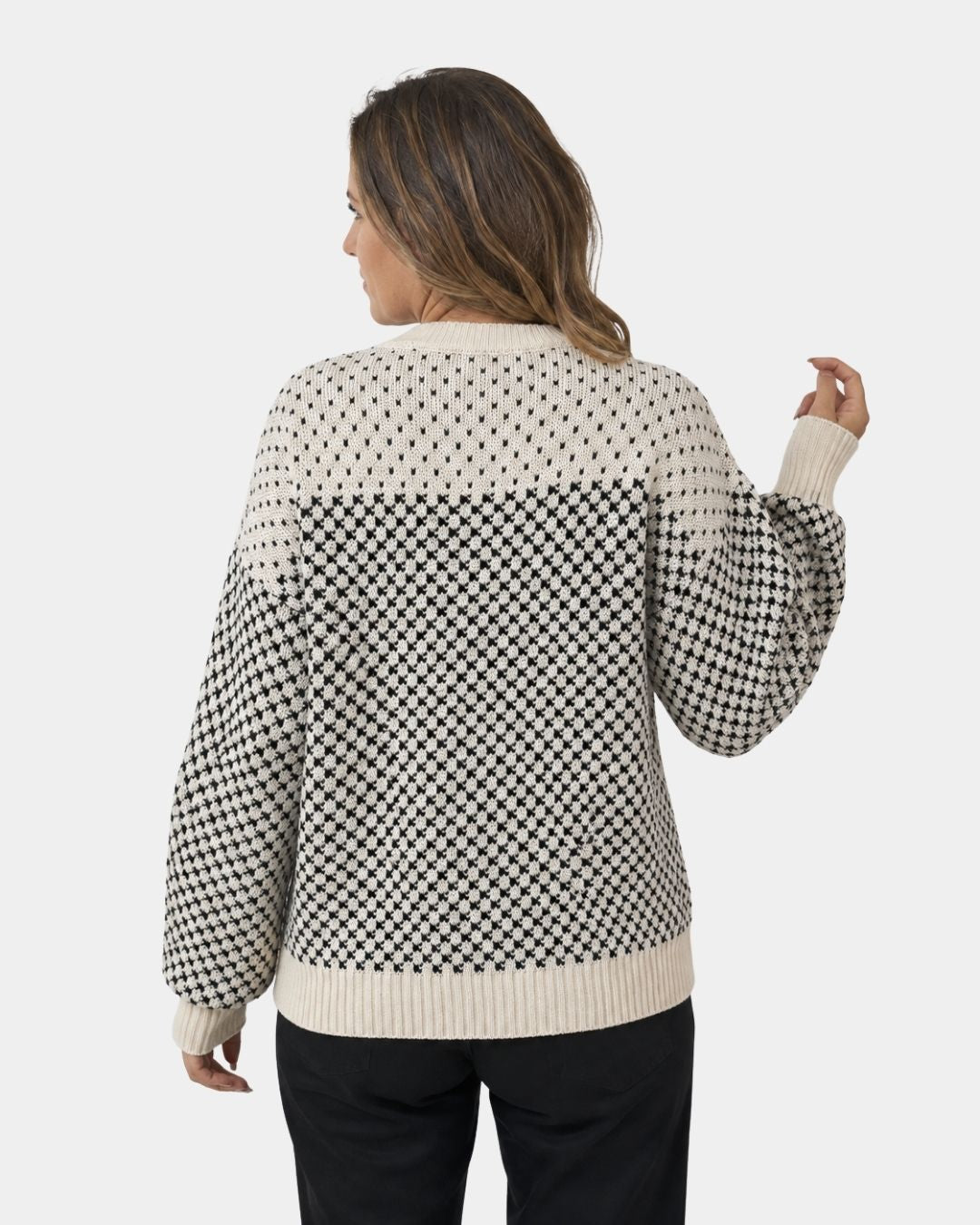 Rachael | Pull Color Block à Col Rond