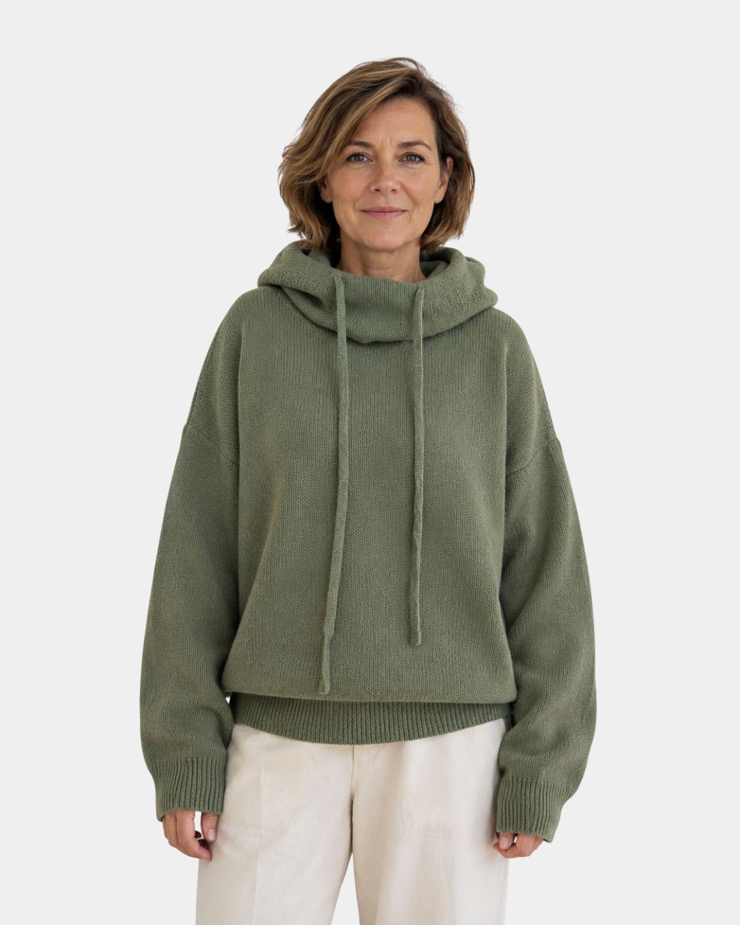 Marie | Douillet Sweat à Col Montant et Capuche
