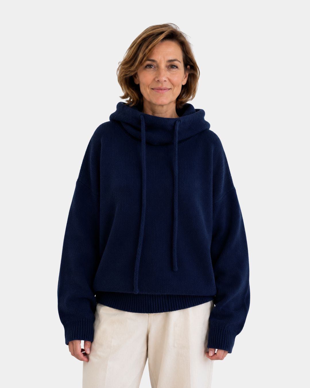 Marie | Douillet Sweat à Col Montant et Capuche