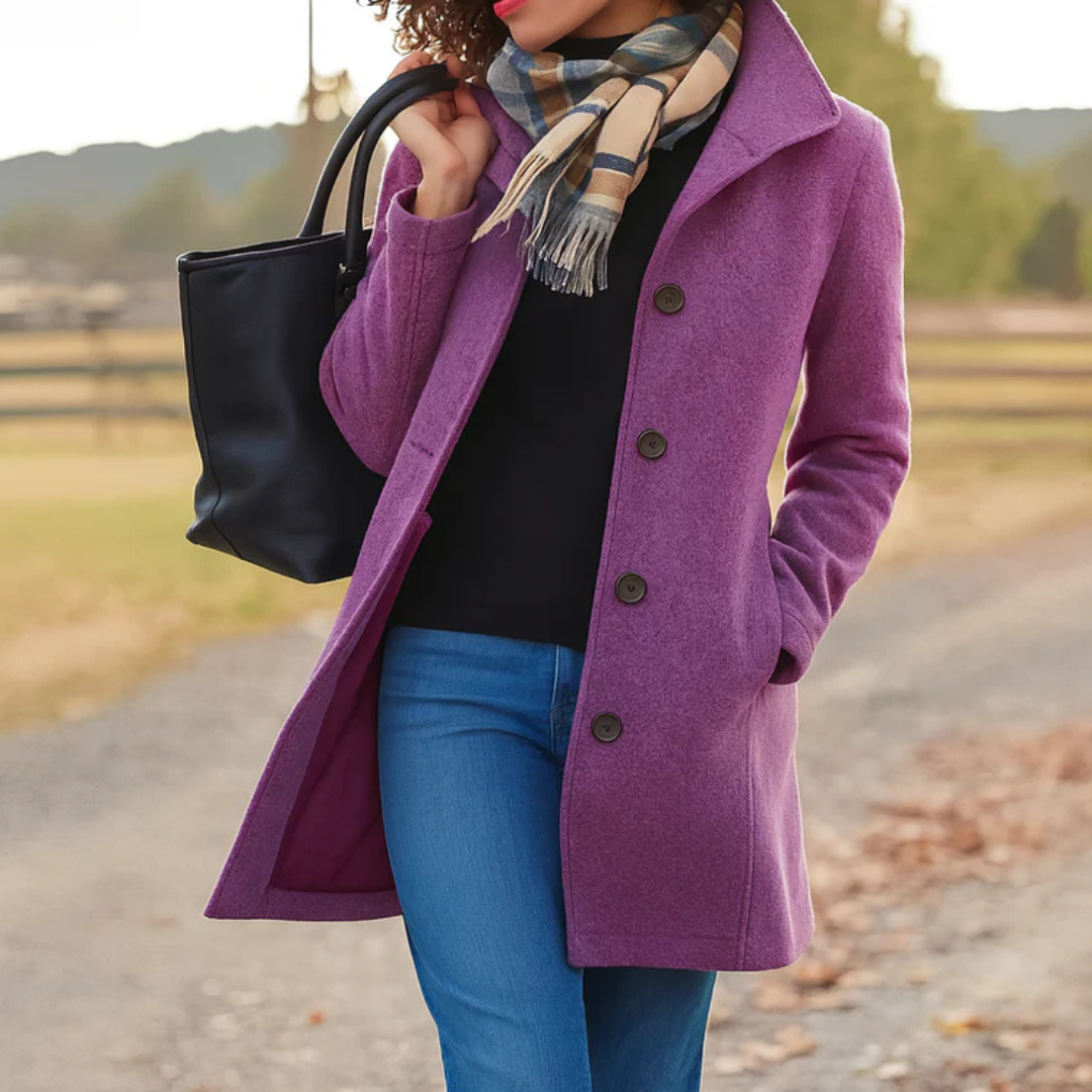 Aurora | Manteau à Bouton Unique