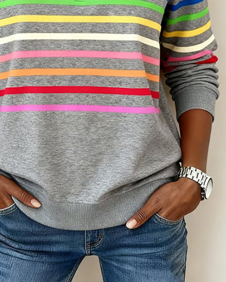 MARIE | Sweat décontracté alliant confort et style coloré au quotidien