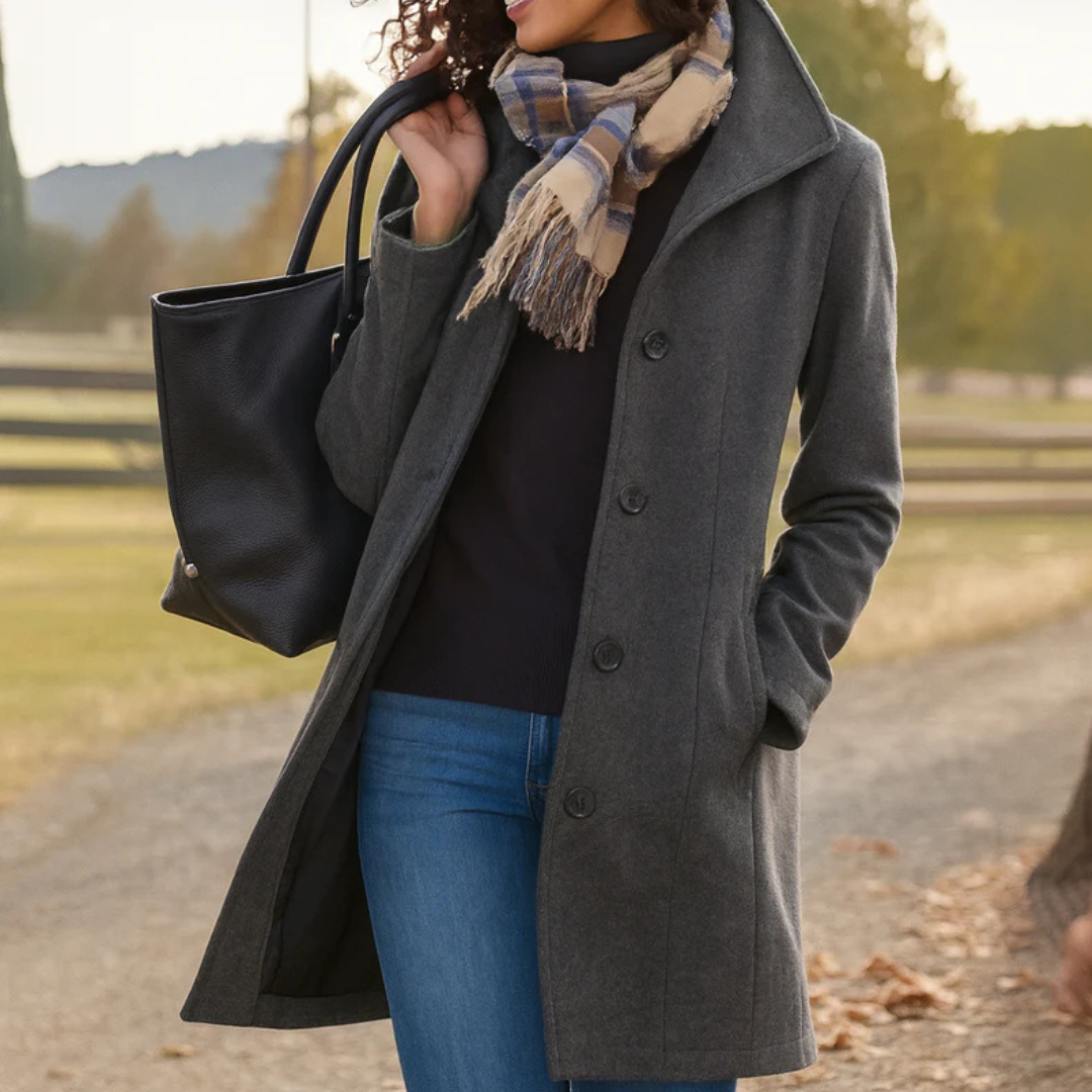 Aurora | Manteau à Bouton Unique