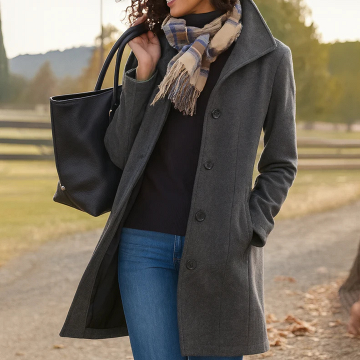 Aurora | Manteau à Bouton Unique
