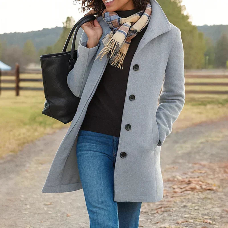 Aurora | Manteau à Bouton Unique