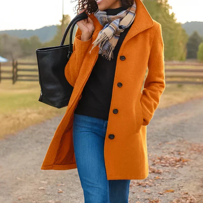 Aurora | Manteau à Bouton Unique