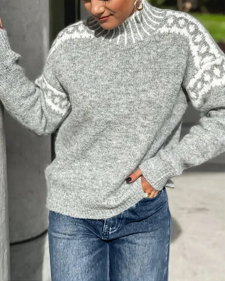 Mathilde™ — Pull Douillet au Style Nordique