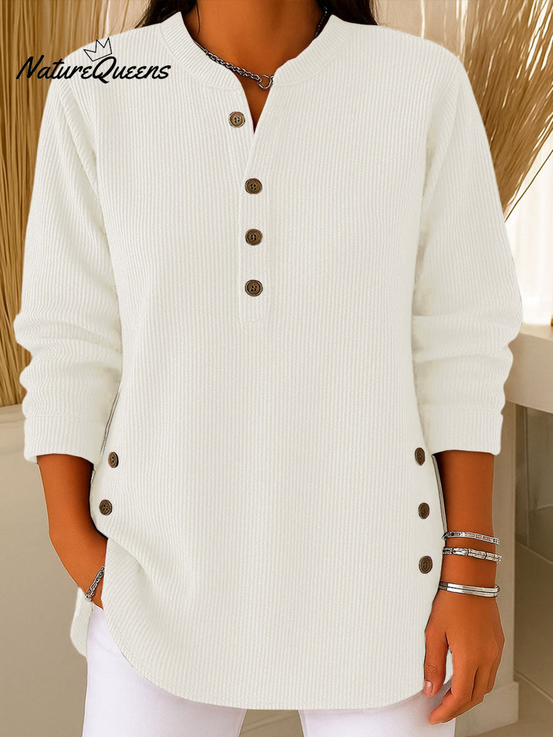 Élodie™ – Blouse Élégante et Confortable pour le Quotidien