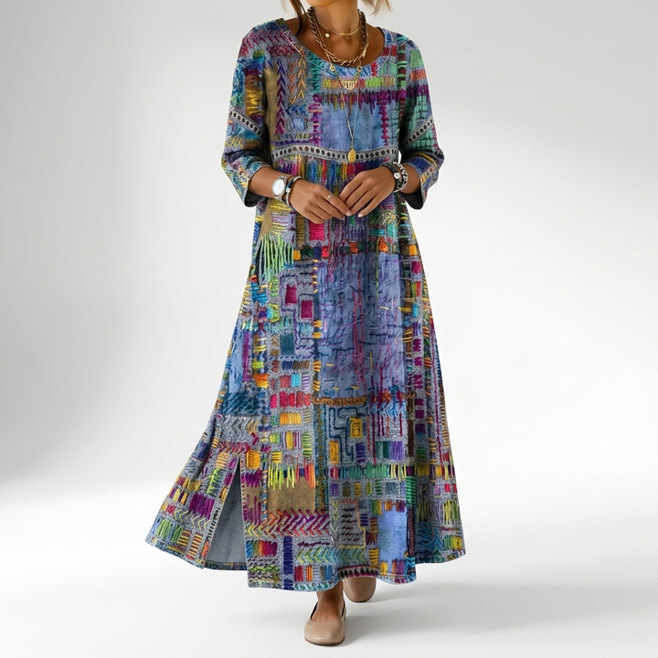 Orélissea™ — Élégante Robe Bohème Artistique et Fluide