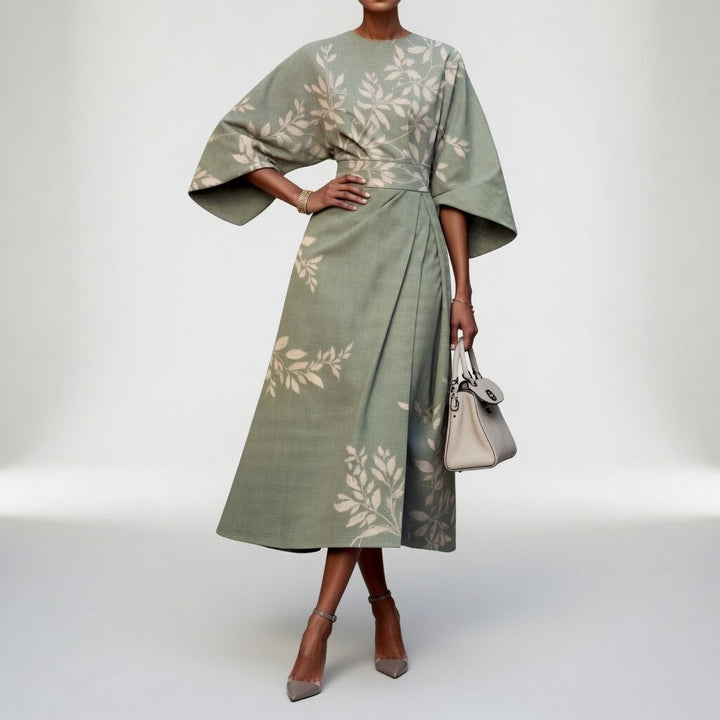Mirabelle™ – Kimono Floral Élégant, Inspiration Orientale