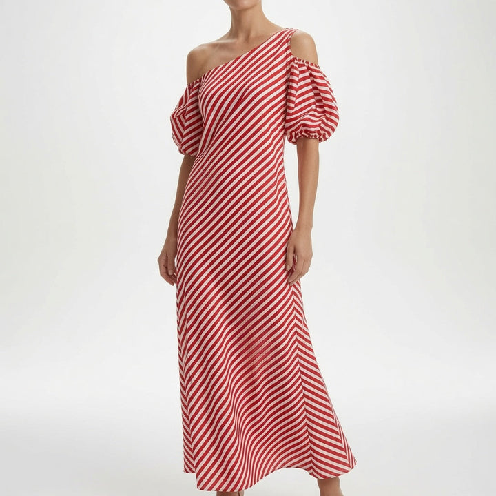 Soléa™ — Robe Élégante à Épaules Dénudées pour l'Été