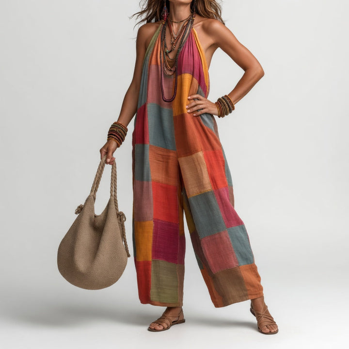 Mosaïque™ — Robe sans manches en patchwork ample