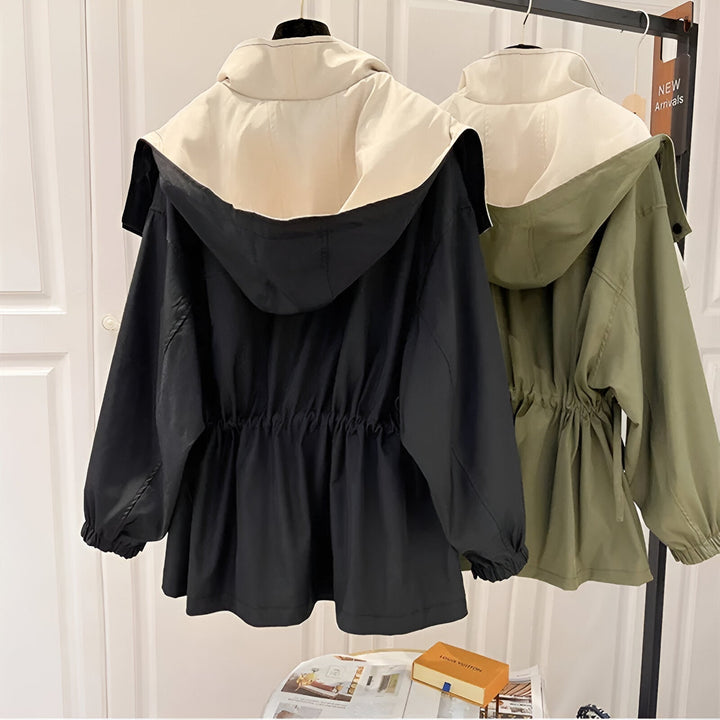 Alvienne – Veste Chic Résistante aux Intempéries et au Vent