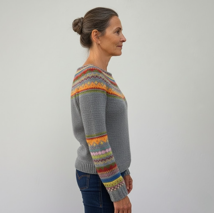 Apolline™ — Doux et Confortable Pull Hivernal Nordique