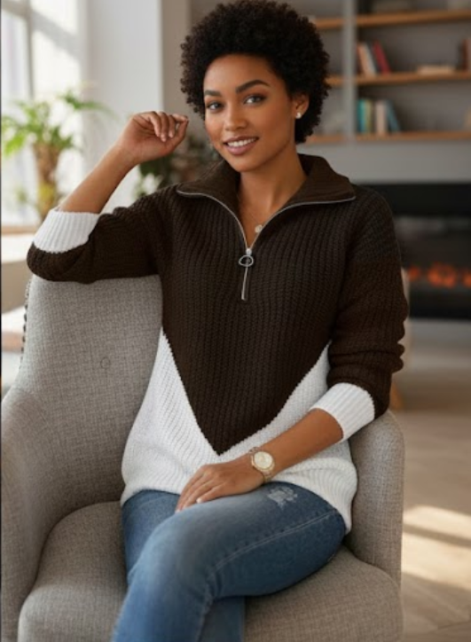 Margaux™ — Élégant Pull Quotidien Confortable et Structuré