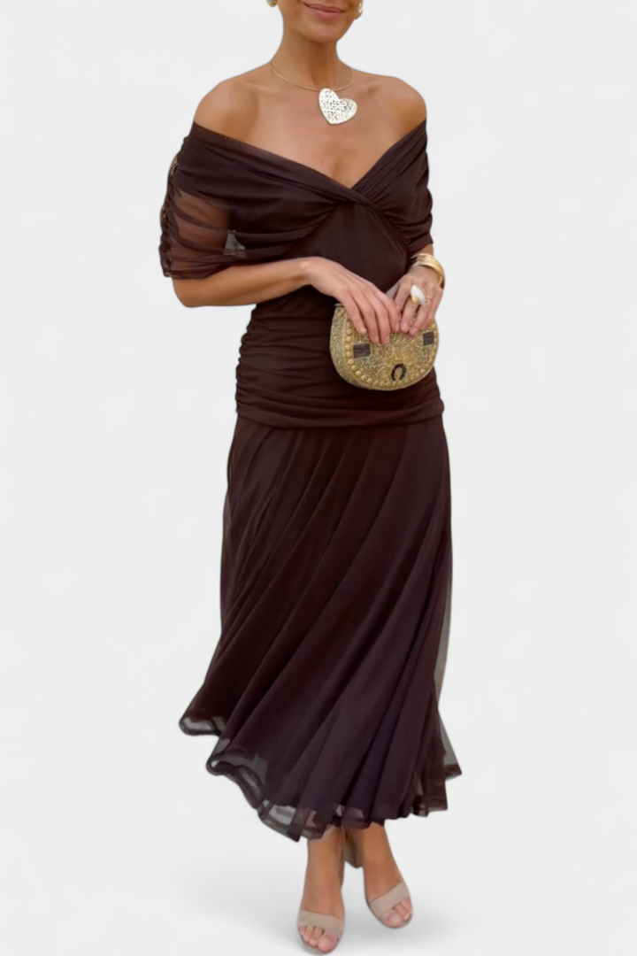 Alizée™ — Robe Fleurie au Charme Éthéré