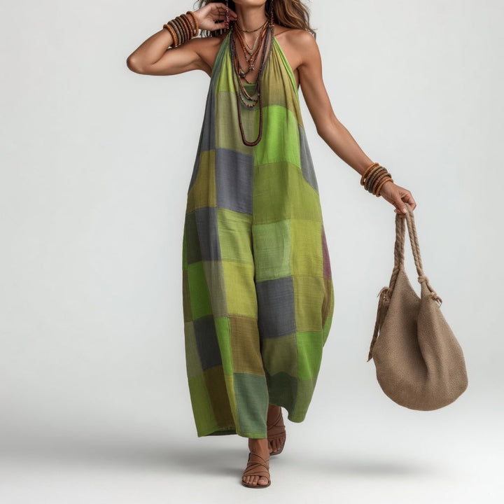 Mosaïque™ — Robe sans manches en patchwork ample