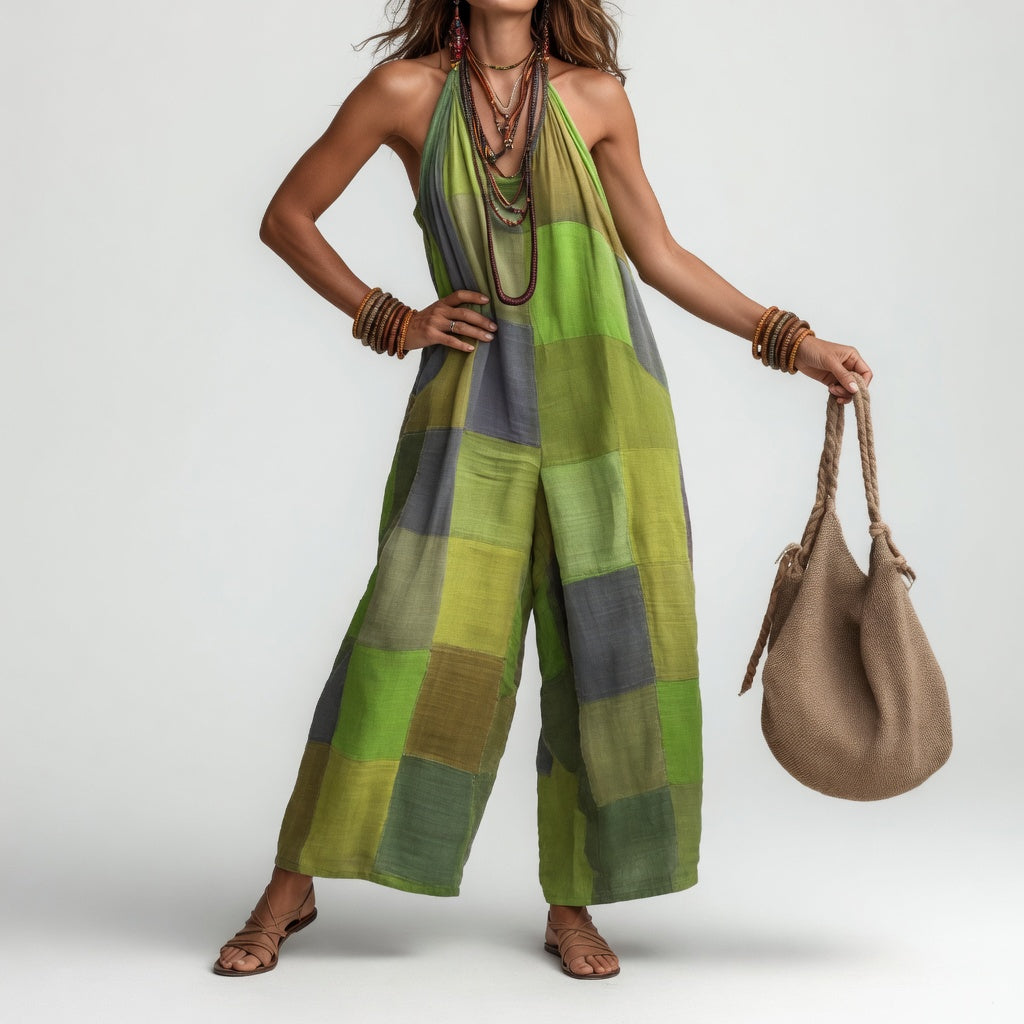 Mosaïque™ — Robe sans manches en patchwork ample