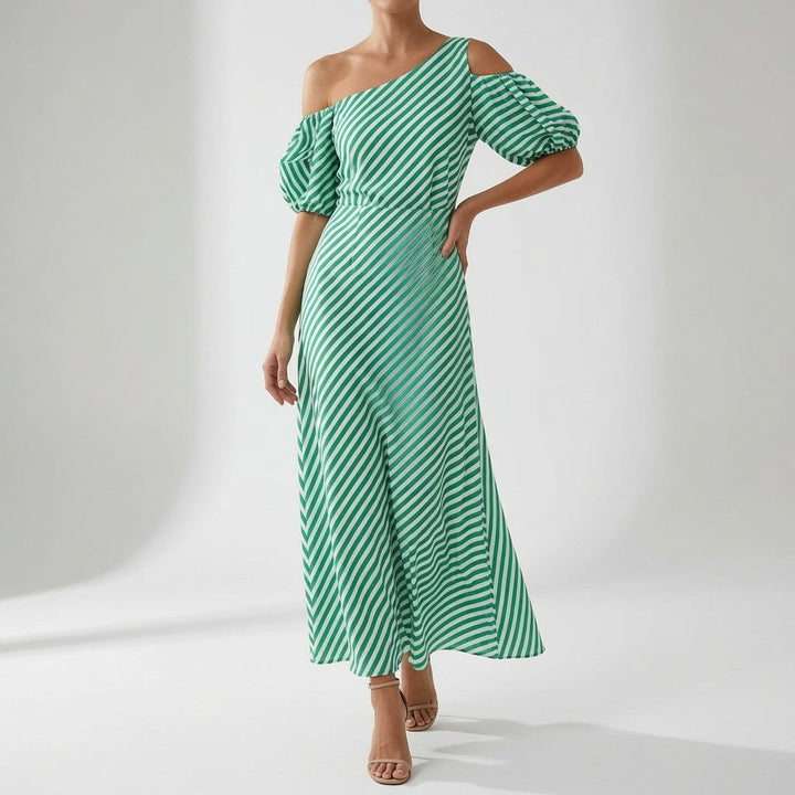 Soléa™ — Robe Élégante à Épaules Dénudées pour l'Été