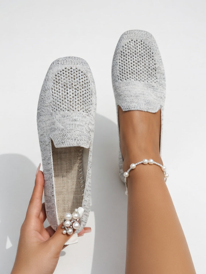 Luméline™ — Mocassins élégants en maille respirante et confortable