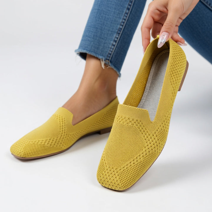 Luméline™ — Mocassins élégants en maille respirante et confortable