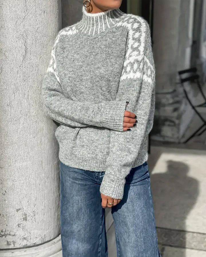 Mathilde™ — Pull Douillet au Style Nordique