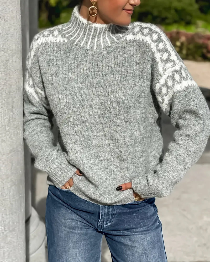 Mathilde™ — Pull Douillet au Style Nordique