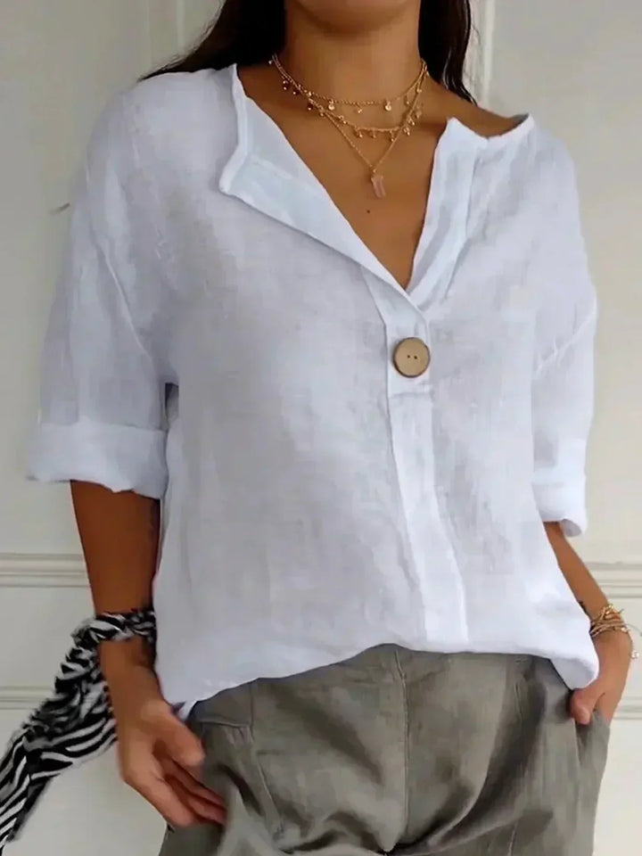 Freja - Elegant Loose-Fit Blouse