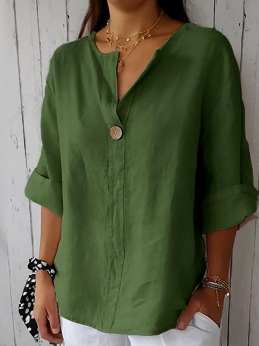 Freja - Elegant Loose-Fit Blouse