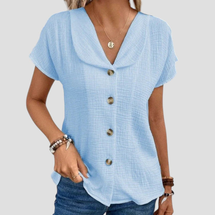 Elena - Élégante Blouse Décontractée