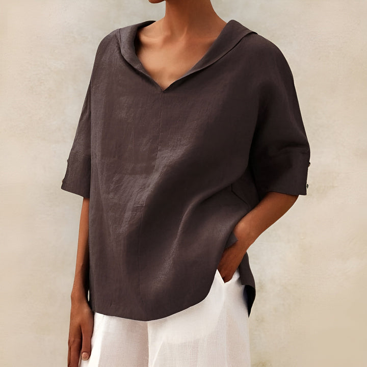 Lyndzi - Élégante Blouse Légère