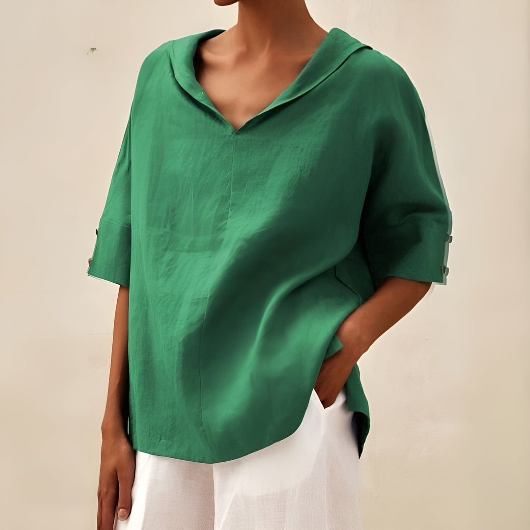 Lyndzi - Élégante Blouse Légère
