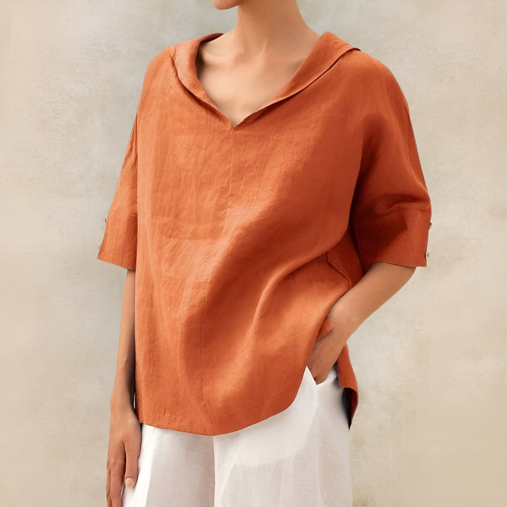 Lyndzi - Élégante Blouse Légère
