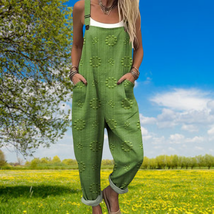 Pauline - Combinaison Vintage Chic et Décontractée