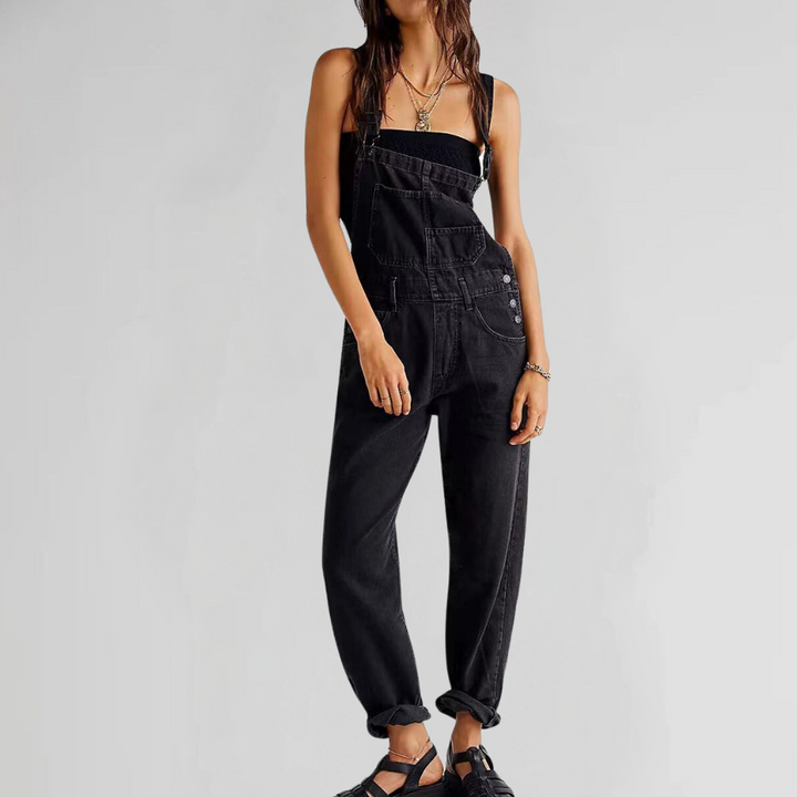 Jacqui - Urban Denim Jumpsuit