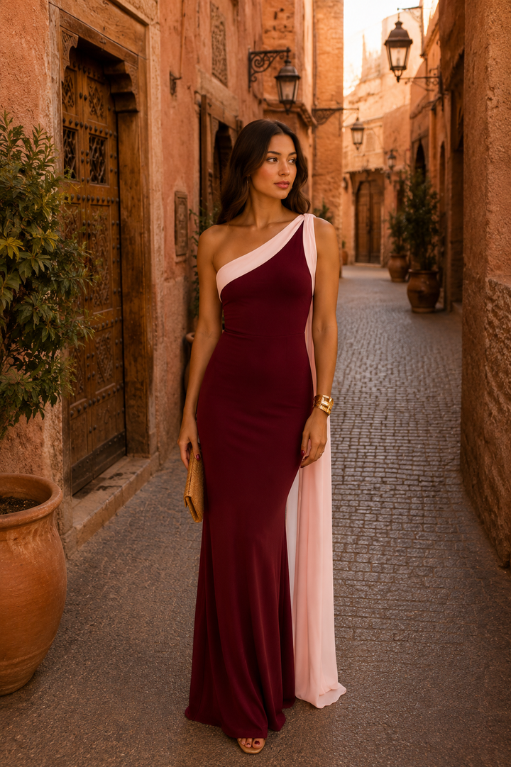 Vivian Bordeaux Robe