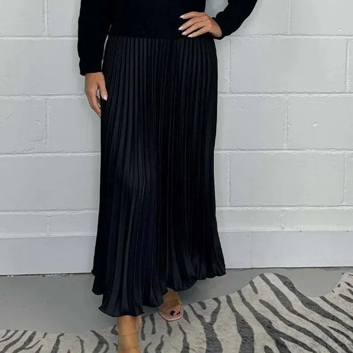 Claudia - Élégante Robe Plissée