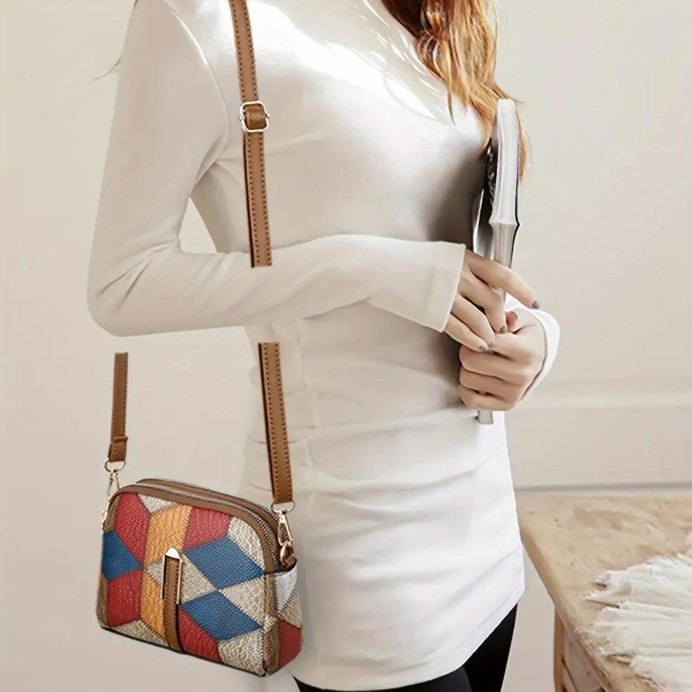Clio | Patchwork Mini Crossbody Bag