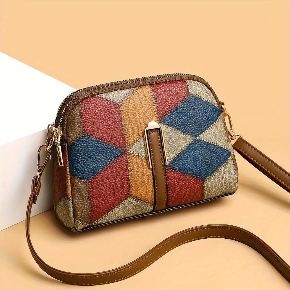 Clio | Patchwork Mini Crossbody Bag