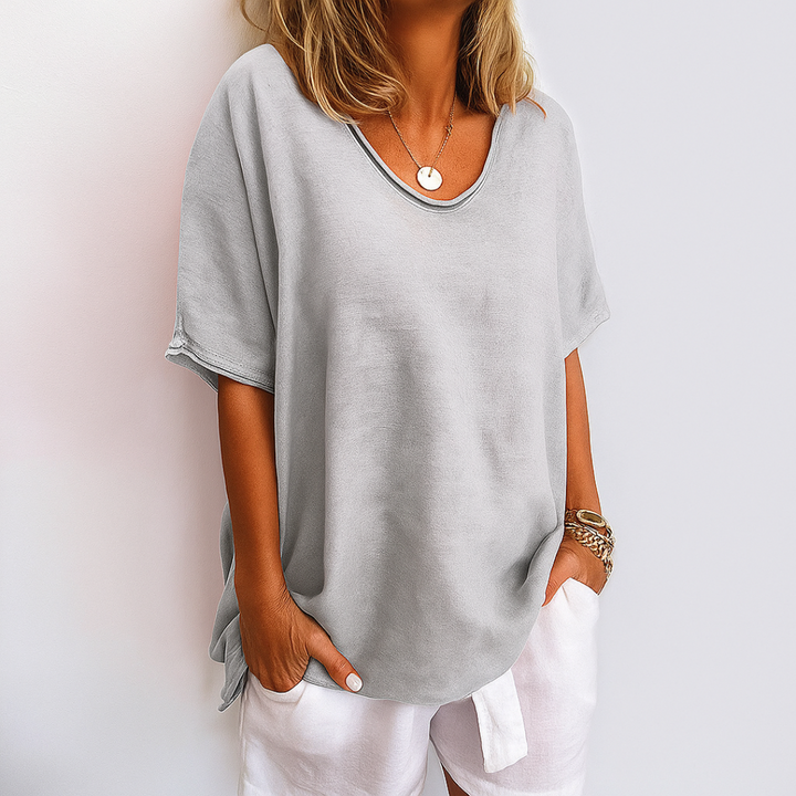 Clara – T-shirt Décontracté 1+1 Offert