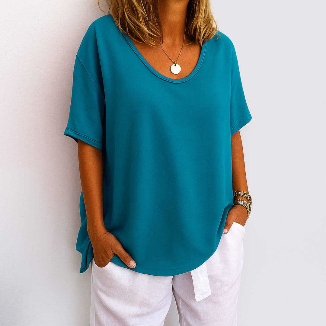 Clara – T-shirt Décontracté 1+1 Offert