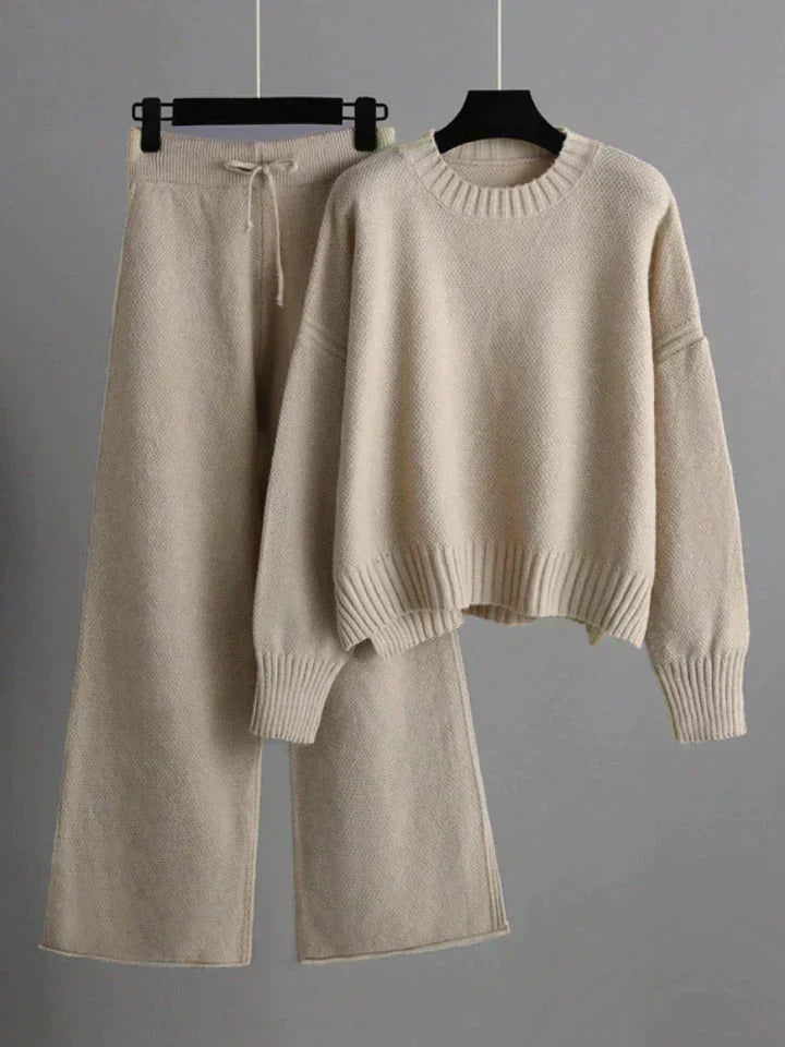 Cécile - Élégant Ensemble en Tricot