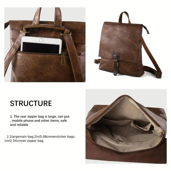 Nina | Sac à dos vintage polyvalent