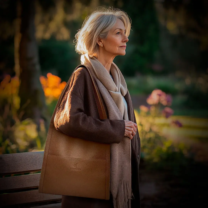 Talia | Sac à main en cuir souple de luxe