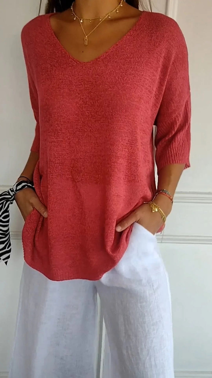 Anna - Chic Knit Top